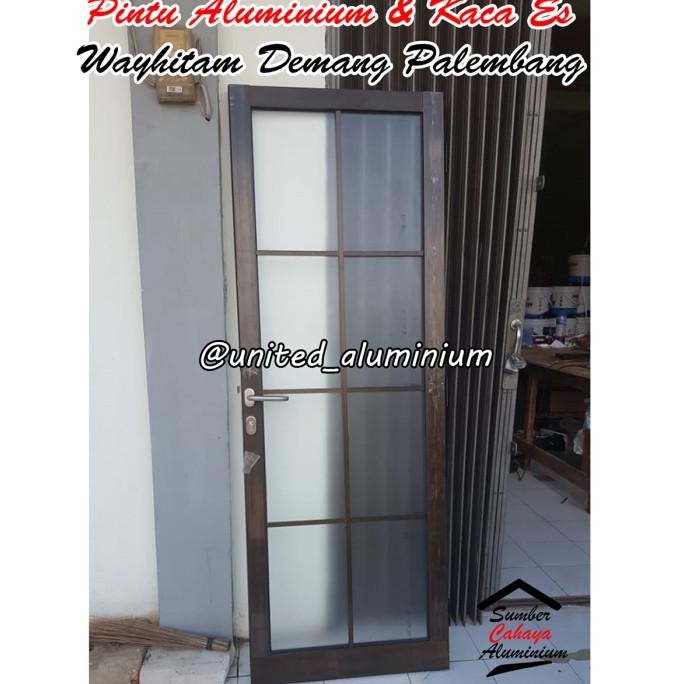 Pintu Kamar Mandi WC Pintu Aluminium Finish Good by @united_aluminium