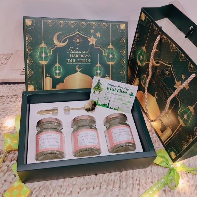 

Hampers Realfood Lebaran - Kado Puasa Parcel Idul Fitri Pl3 - Everglow Kusho_Ari