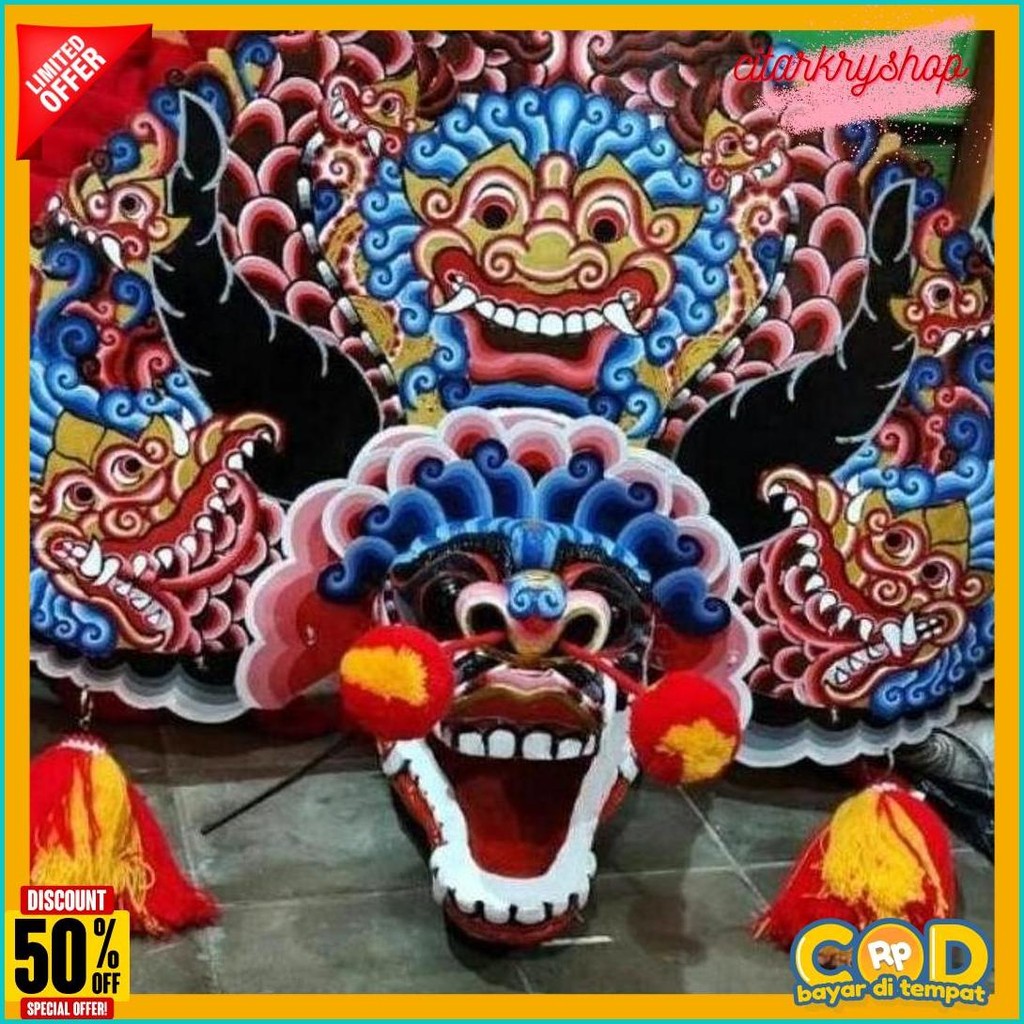 

Bisa Cod Cuci Gudang Barongan Rampak Telon Jamang Cat Air Brush Bonus Kemul Panjang Dan Pentul Tinggal Pakai Ukuran Anak Promo Barongan Plipit Romo Mainan Anak Barongan Anak Sd Brongan Plipit Premium / Barongan Spon Caplok Kain Panjang / Barongan Ponorogo