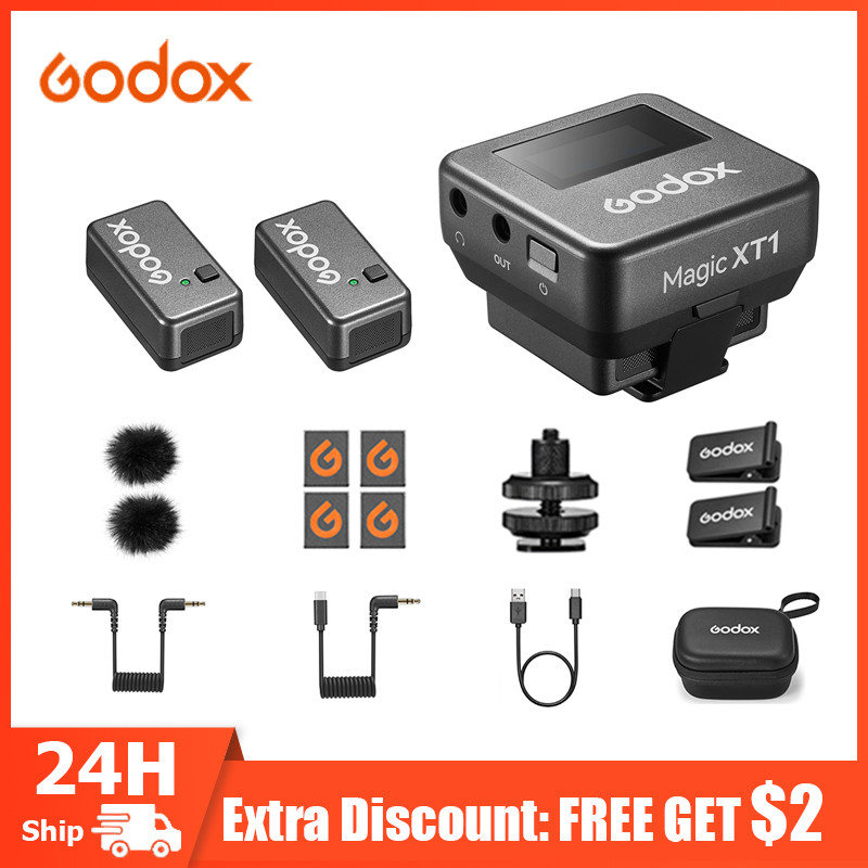 GODOX Magic XT1 2.4GHz Wiress Lavalier Microphone