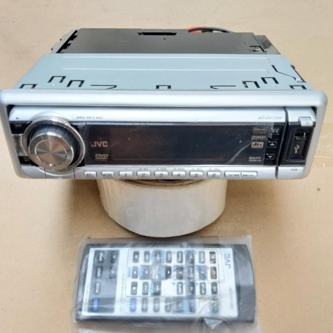 HEAD UNIT TAPE SINGLE DIN JVC KD-DV7205 JOS