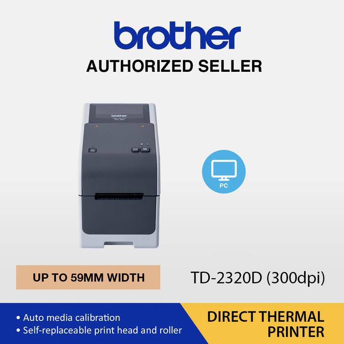 BROTHER TD-2130N Printer Label Barcode TD2130N Wristband TD2130