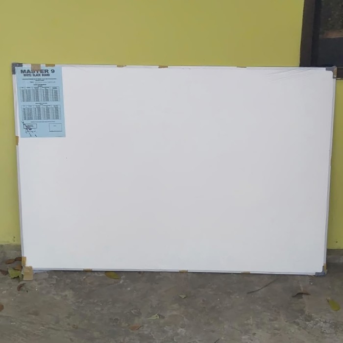 

Whiteboard Magnetik Gantung 90, 100,120 150 Cm
