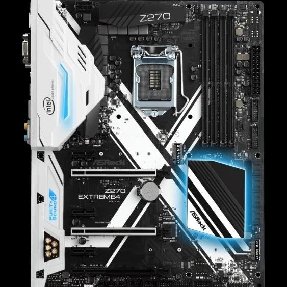 ASROCK Z270 EXTREME 4 SOCKET 1151 INTEL GEN 6 DAN GEN 7 BONUS PROC G4400 SSD120