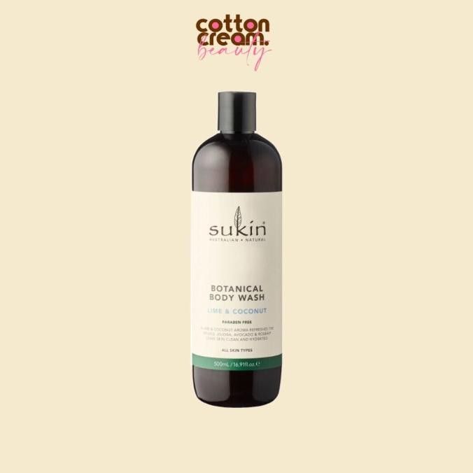 Sukin Botanical Body Wash Lime & Coconut 500 ml