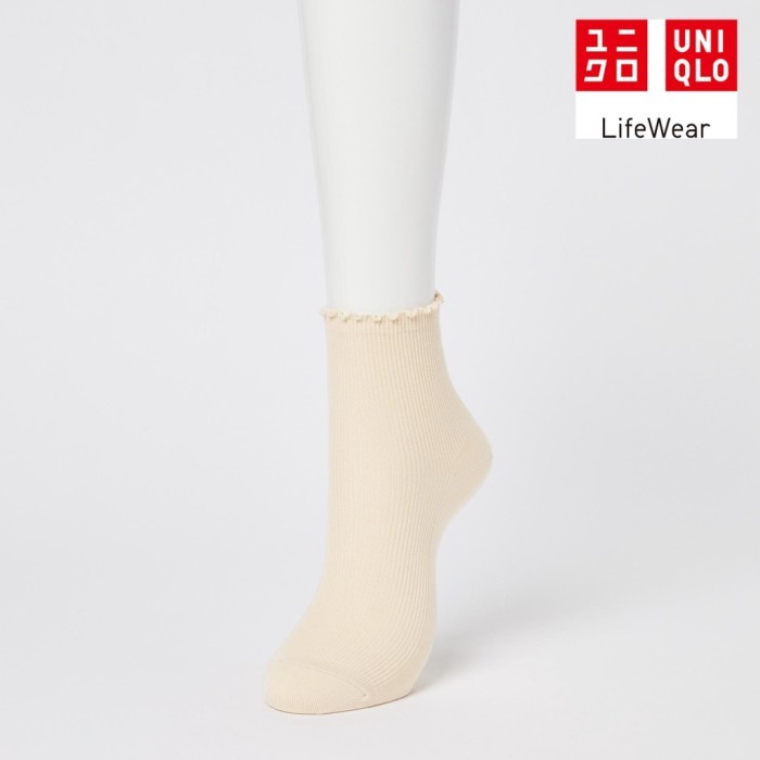 Uniqlo Heattech Kaos Kaki (Crew Mellow) 02