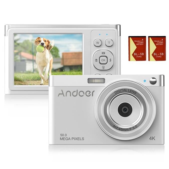 NEW Andoer Kamera Video Digital 4K, Camcorder Video Kamera Digital 4K