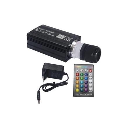 Murah Lampu Fiber Optic Led 16 Watt Rgb + Remote Lampu Hias Variasi Atap Mobil Dan Plafon