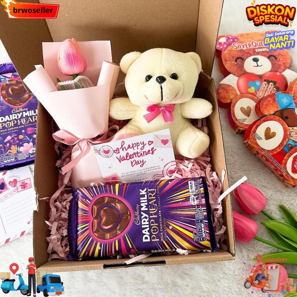 

Hampers Valentine/ Kado Valentine/ Hadiah Valentine/ Hampers Cokelat Valentine D Termurah