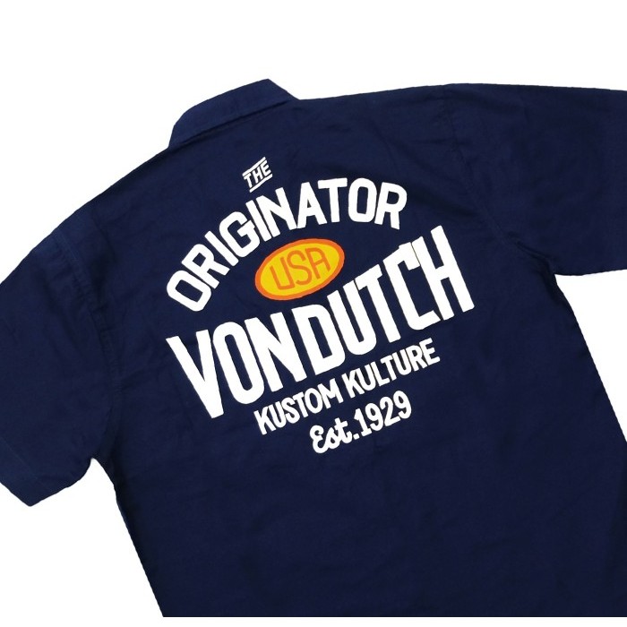 Von Dutch Workshirt 1313 Navy Blue