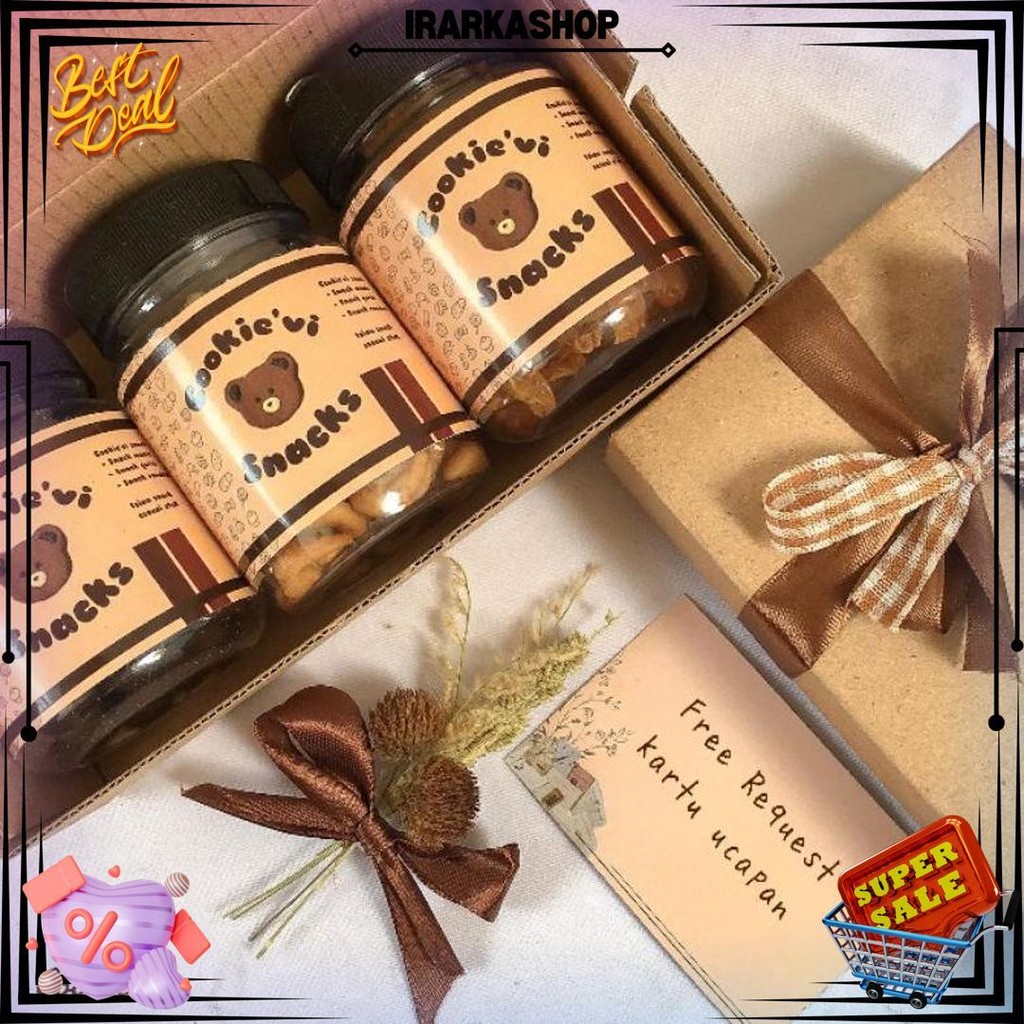 

Snack Jar/ Hampers Snack / Set Snack Box/ Hadiah Lucu D Termurah