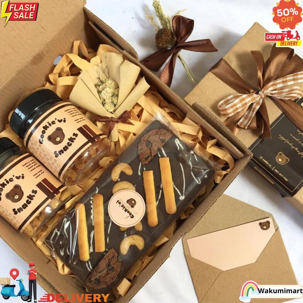 

Hampers Set Bigbox Choco / Hadiah Ulang Tahun/ Kado Lucu D Promo Puncak