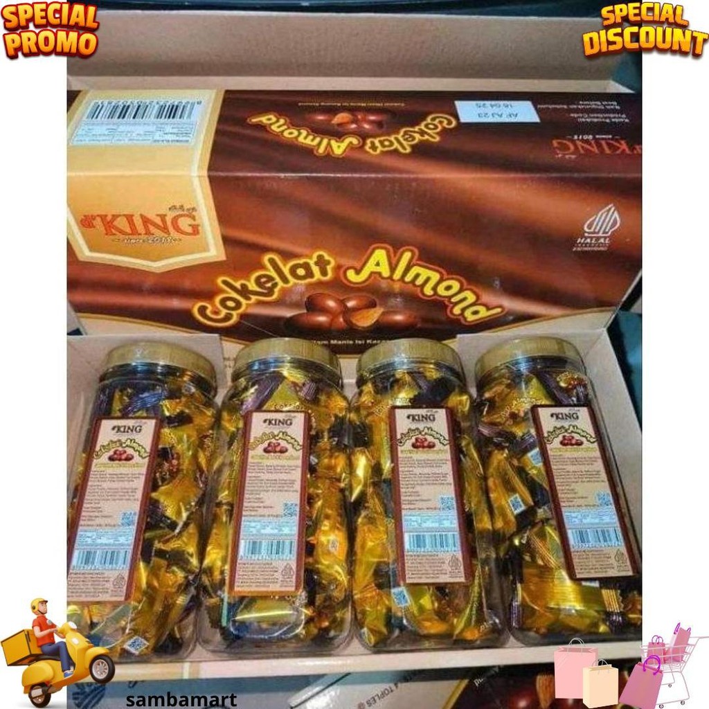 

[Ags] Coklat Almond King / Coklat Cemilan Coklat D Best Seller