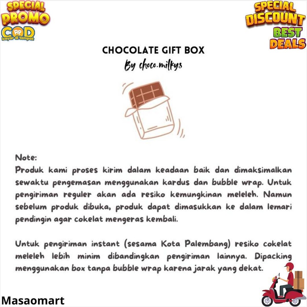 

Cokelat Gift Box Hampers Kado Hadiah Coklat Ulang Tahun Wisuda Anniversary D Best Seller