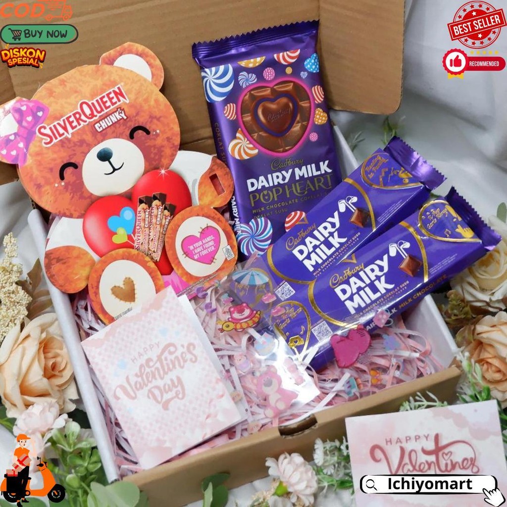 

Gift Box Chocolate Valentine/ Giftbox Chocolate/ Giftbox Valentine/ Kado Ulang Tahun/ Valentine 2025 D Gratis Ongkir