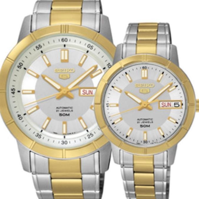Grosir Jam Tangan Seiko Couple Original Snkn58 & Snk892