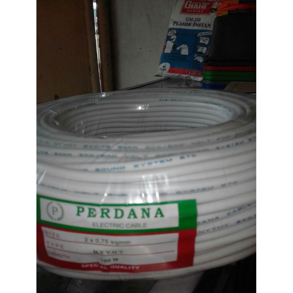 Co Langsung Aja Kabel Listrik 1 Rol - Nyyhy - 2 X 0.75