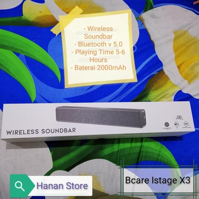 Bcare Istage X3 Wireless Soundbar Garansi Resmi