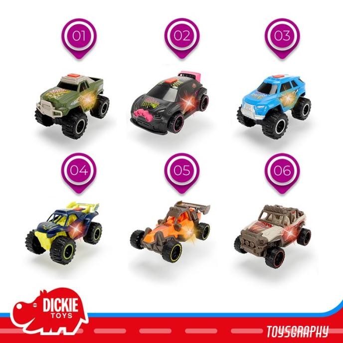 Murah Dickie Toys Joyrider Offroad Monster Truck Jam Light And Sound