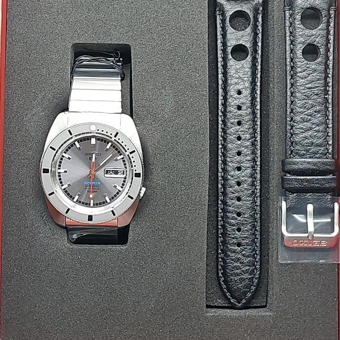 Murah Jam Tangan Seiko 5 Sports Srpl03K1 Heritage Limited Edition Automatic Watch  Ash Blue Dial Wat