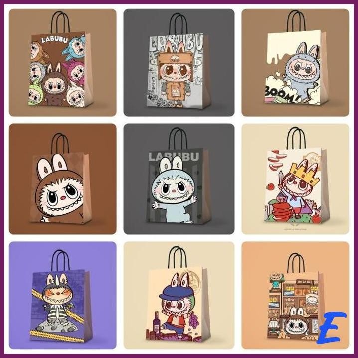 

| STV | LABUBU POPMART PAPERBAG CUSTOM GOODIE BAG GOODIE BAG ULANG TAHUN ANAK TAS KADO
