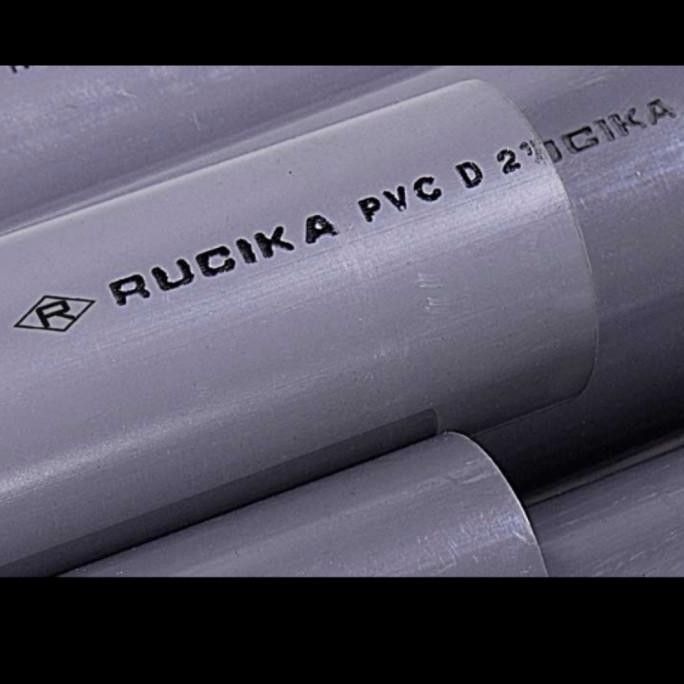 Promo Pipa pvc 2"inch Rucika abu" D panjang 4 mtr-pipa paralon COD