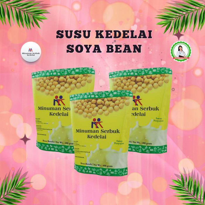 

serbuk kedelai soya kk Indonesia promo 3 pack original atasi osteoporo
