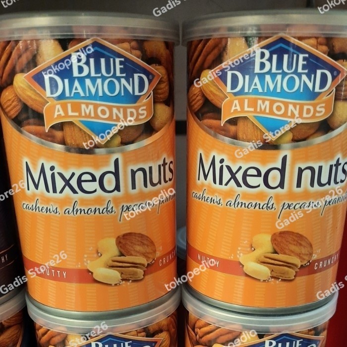 

blue diamond almond mixed nuts 135gr