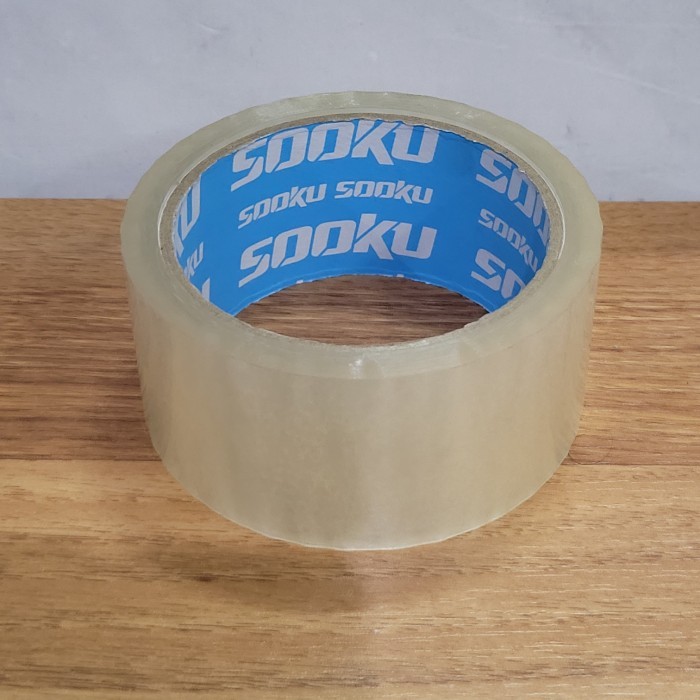 

~^~^~^] Lakban Isolasi Bening 2" 48mm SOOKU