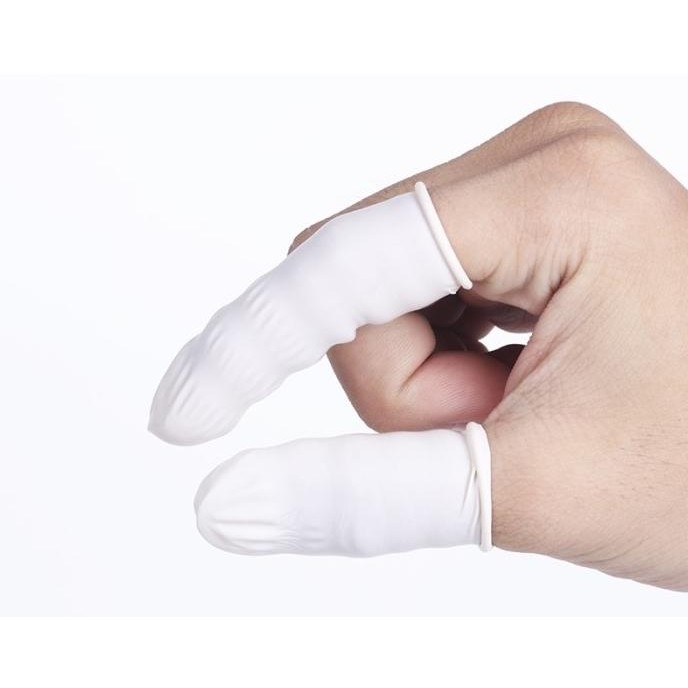 SARUNG JARI / FINGER COTS / FINGER GLOVE LATEX / KARET SANGAT TEBAL