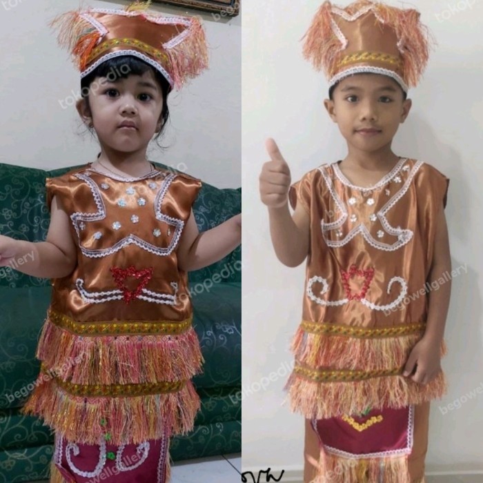 Yuliyansih - Baju Adat Papua Anak Laki Perempuan Paud Tk Sd