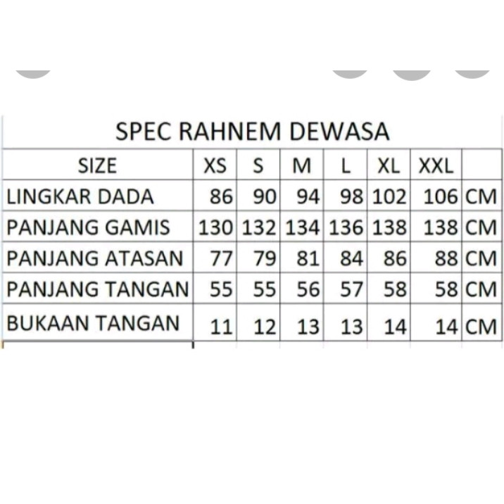 Belanja {Rahnem Rauna Promo} Gamis Rahnem Rauna Murah Untuk Ngaji & Sehari Hari Merah Ungu Biru