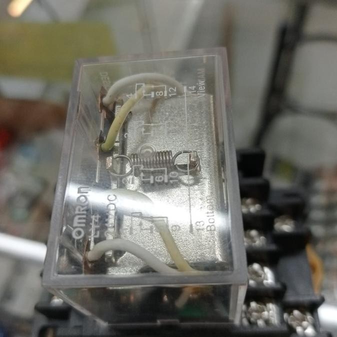 Promo Relay Omron Ly4 48Vdc + Socket COD