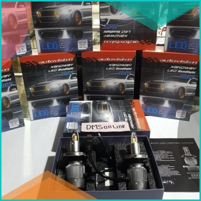 Led H4 Xandway 30W Autovision, Led H4 Brio Avanza Innova Ertiga Hrv 07