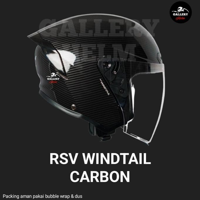 Rsv Windtail Carbon | Helm Rsv New Half Face Marvinmelindo