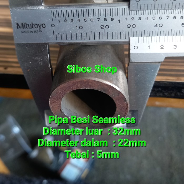 Terlaris Pipa Besi Seamless Od 32mm Id 22mm Tebal 5mm seamless steel SALE