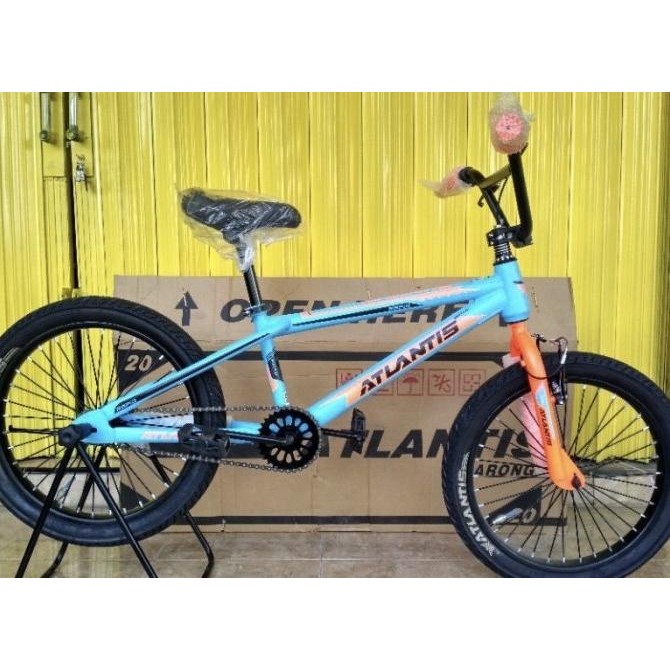 Sepeda Anak Laki BMX ATLANTIS RAPID Ukuran 20Inch Rem Torpedo