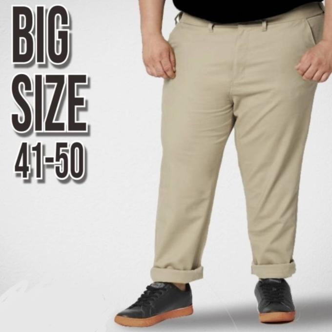 Celana Panjang Chino Jumbo / Celana Katun Chino Pria / Katun Panjang Farhanamalika65
