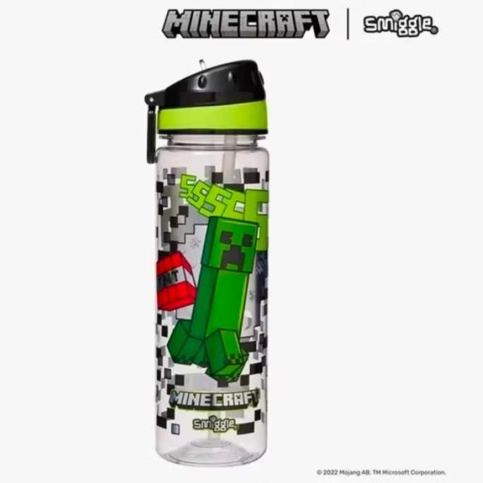 Promo Smiggle Bottle Minecraft - Botol Minum Anak Cowok - Kado