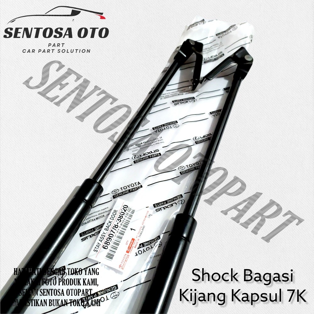 Shock Bagasi Hidrolik Kijang 7K Kapsul LGX Krista SGX Efi Krista Pintu Belakang 1Set Original
