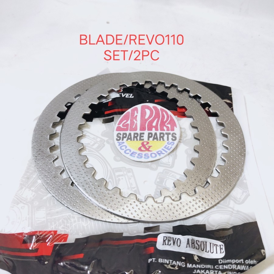 Besi plat gesek kopling Honda Revo Absolute Blade SET Limited Item Barang Langka Spare Part Motor Kl