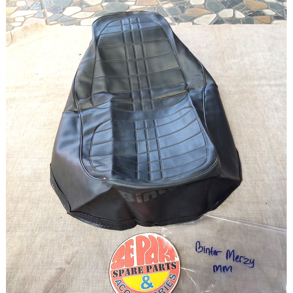 Sarung jok Merzy KZ200 Kulit Sadel Kawasaki Binter Mercy Limited Item Barang Langka Spare Part Motor