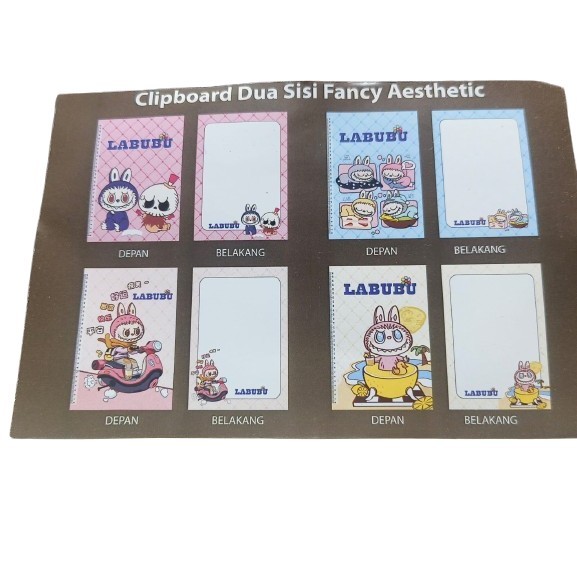 

Clipboard - Labubu - Clipboard Labubu Ukuran Folio