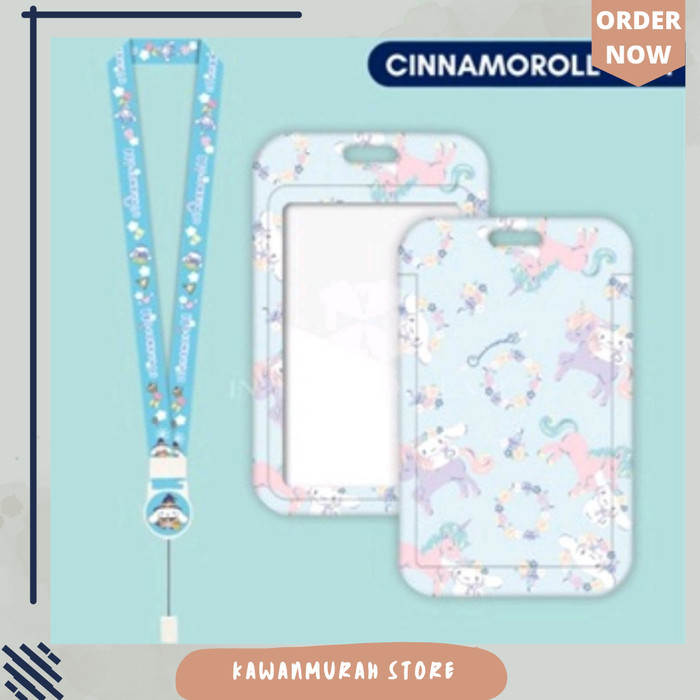 

Nametag Holder Motif Cinnamonroll Lucu / Id Card Holder Cinnamonroll