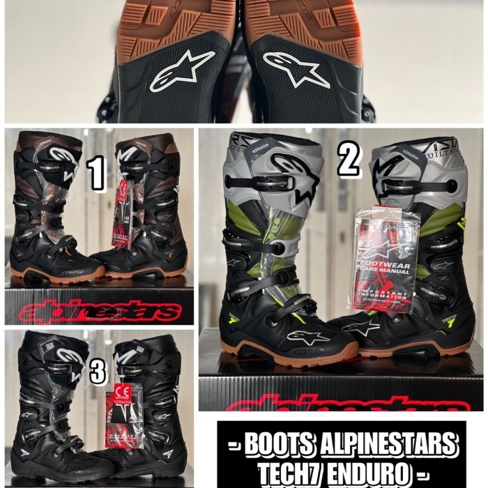 Gapake Lama- Sepatu Alpinestar tech 7 Enduro 2022