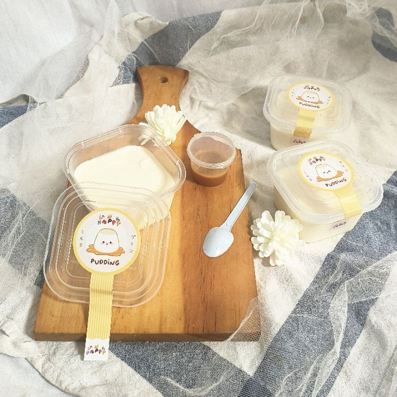 

(PO SEHARI) puding susu premium salted caramel isi 9pcs (sameday&instant)