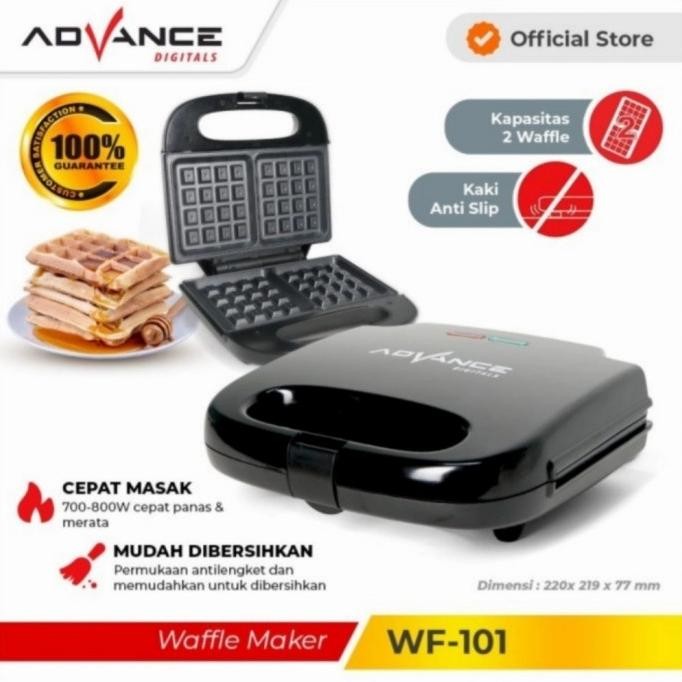 Waffle Maker Advance Wf-101 | Mesin Wafel Advance Lolitaputrisari