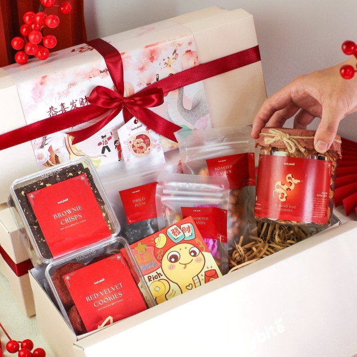 

HAMPERS IMLEK / CNY HAMPERS - SPRING SET - SEMI HARDBOX