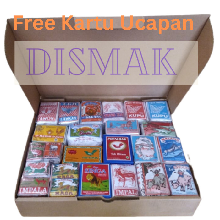

HAMPERS GIFT BOX LEBARAN NATAL ULANG TAHUN TEH JADUL SERI BINATANG