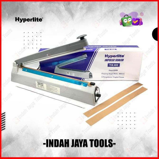 HYPERLITE TIS 402 Mesin Press Plastik 40 cm Impulse Sealer Pres Segel